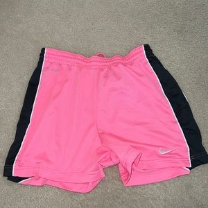 Pink Nike Dri Fit Shorts Size Small